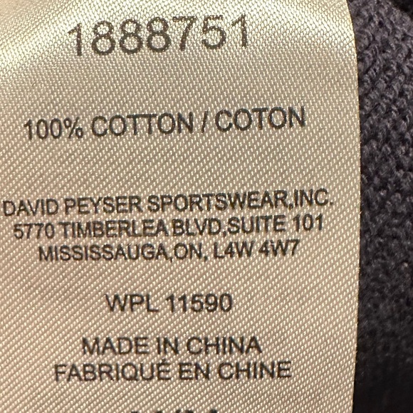 ❤️🇨🇦 Weatherproof Navy Maple Leaf Knit Sweater (NWT) 🇨🇦 - Picture 4 of 4